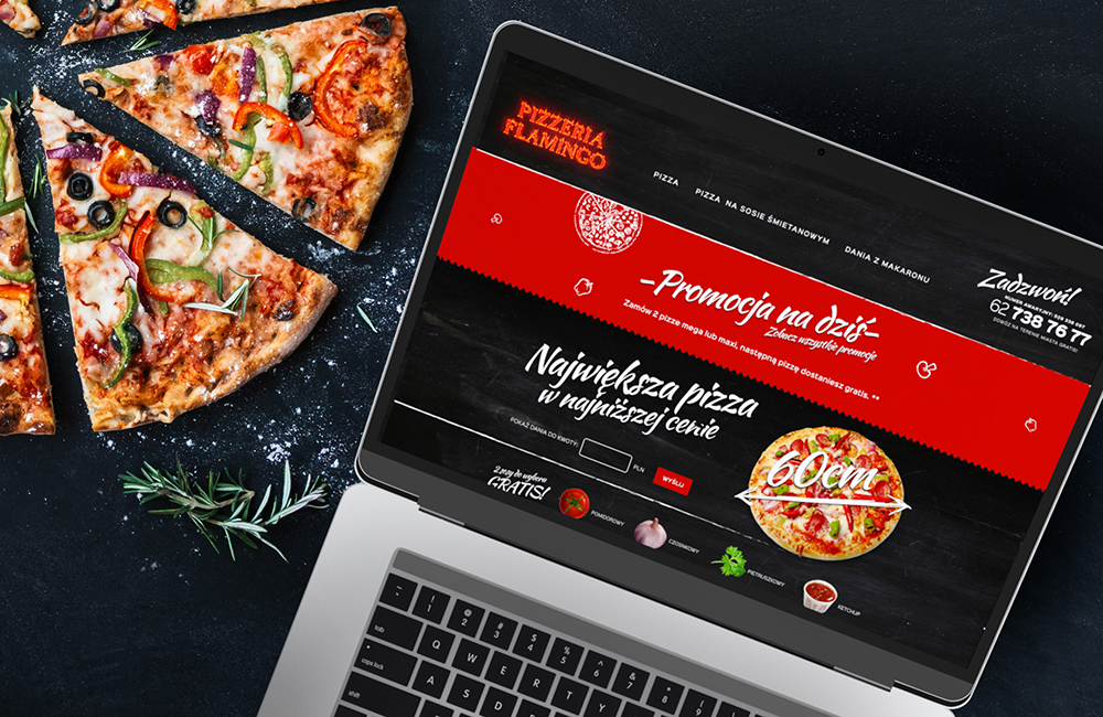 strona WWW pizzerii